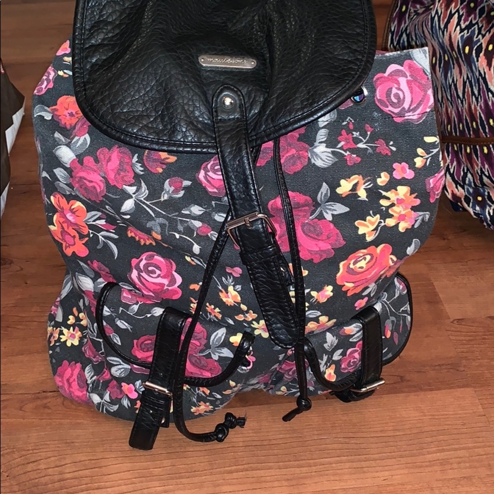 Floral backpack